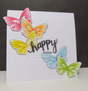 Birthday Butterflies by Sarah Gray