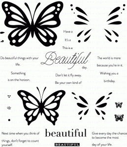 Life Is Beautiful Stamp Set by Papertrey Ink