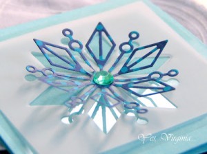 Snowflake Details by Virginia Lu